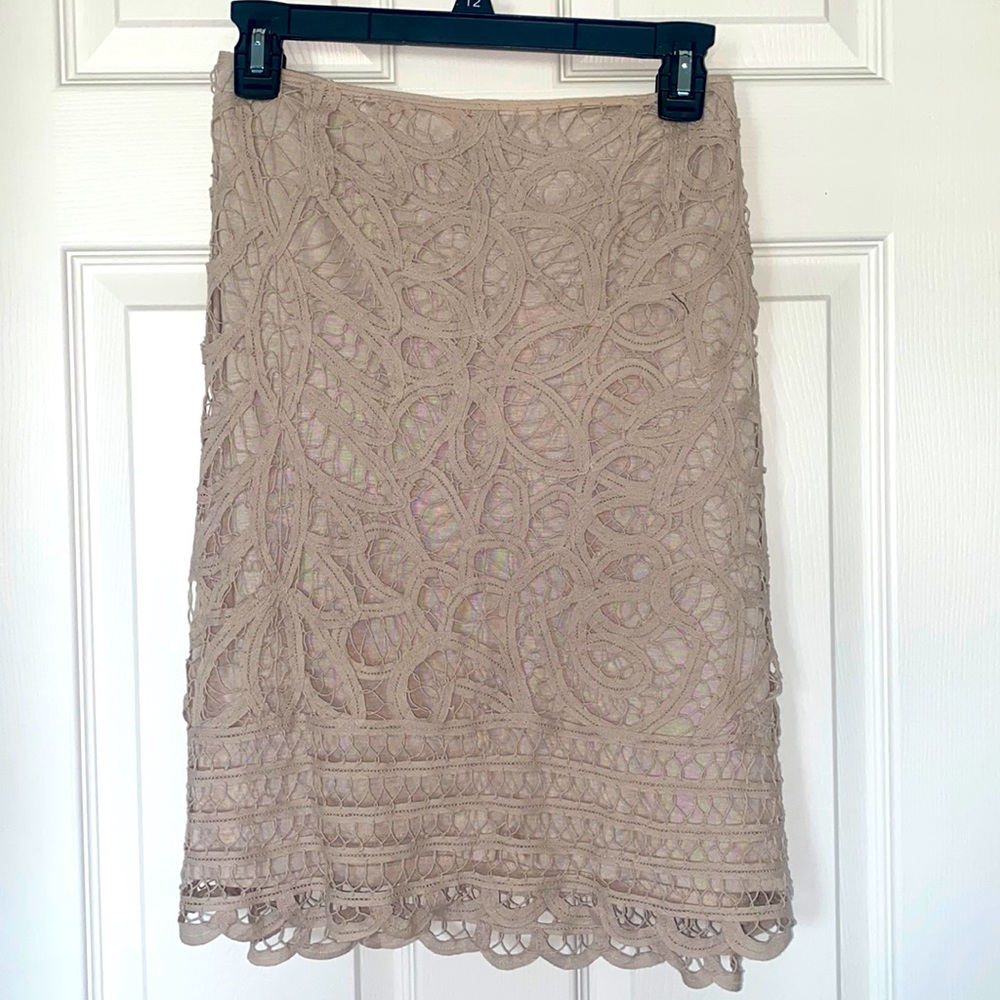International Concepts crochet skirt